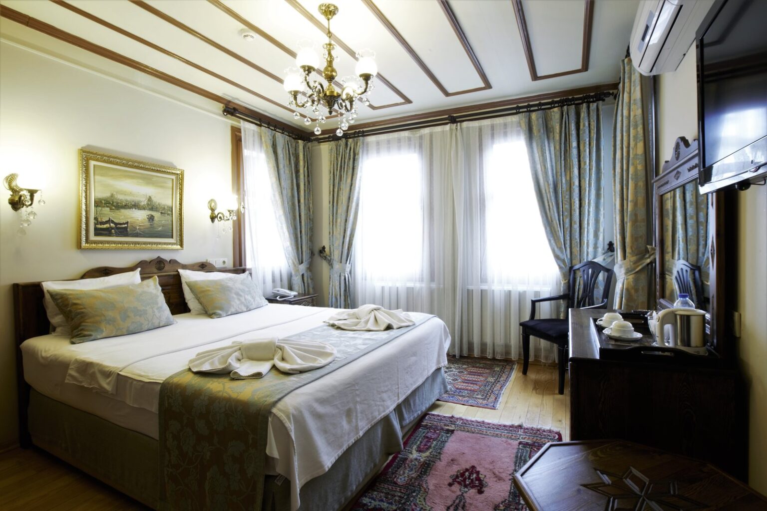 İstanbul'da All-on-4 tedavisi sırasında kalınan otel odası